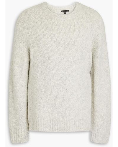James Perse Mélange Knitted Jumper - White