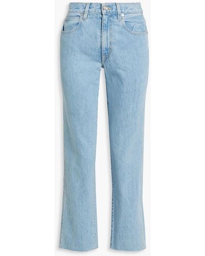 SLVRLAKE Denim Hero High-rise Slim-leg Jeans - Blue