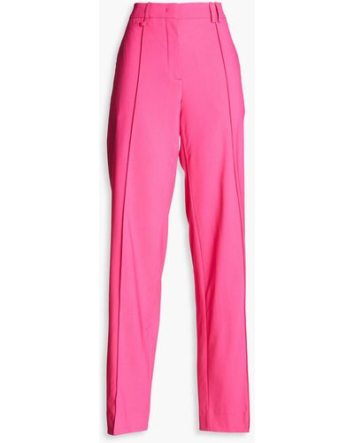 Jacquemus Camargue Wool-blend Straight-leg Trousers - Pink