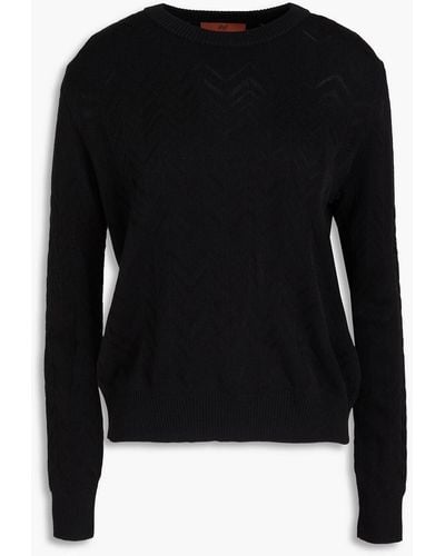 Missoni Wool-blend Sweater - Black