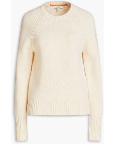 Alex Mill Greta Wool-blend Sweater - Natural