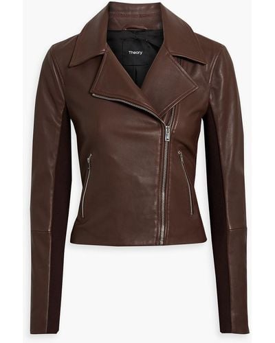 Theory Leather jackets for Women | Online Sale up to 72% off | Lyst