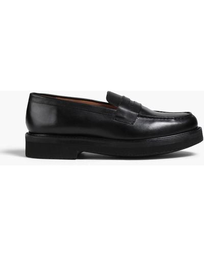 Grenson Leather Loafers - Black