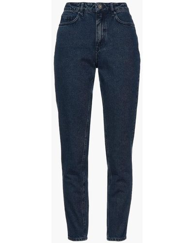 American Vintage Ivagood High-rise Straight-leg Jeans - Blue