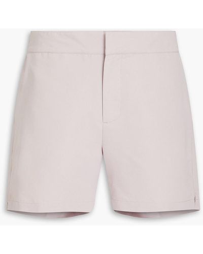 Frescobol Carioca Mid-length Swim Shorts - Pink