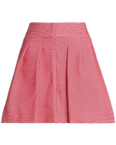 RED Valentino Jacquard Mini Skirt - Pink