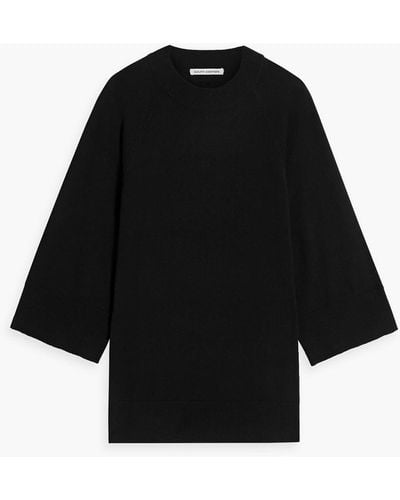Autumn Cashmere Oversized Cashmere Sweater - Black