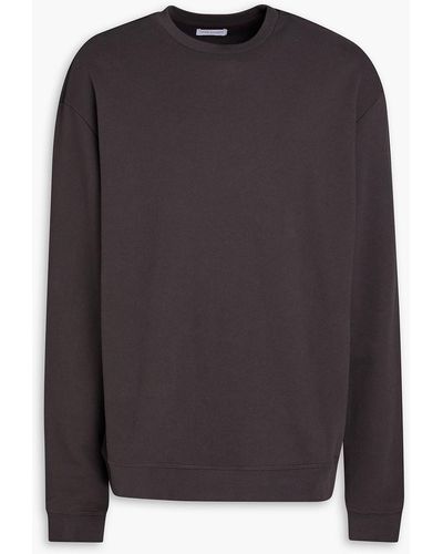 John Elliott French Cotton-terry Sweatshirt - Grey