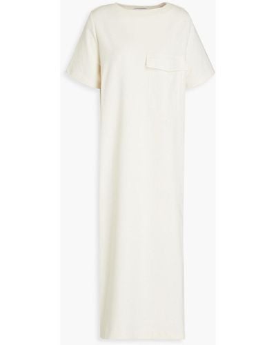 Rodebjer Didi Organic French Cotton-blend Terry Midi Dress - White
