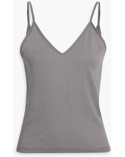 ATM Cotton-jersey Camisole - Grey