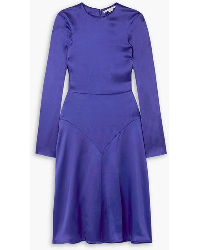 Stella McCartney Kleid aus satin - Lila