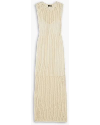 Rag & Bone Riley Crochet-knit Maxi Dress - White