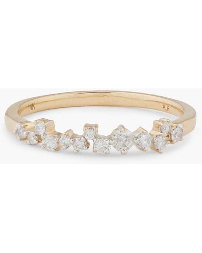 Adina Reyter 14-karat Gold Diamond Ring - Metallic