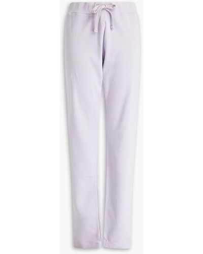 1017 ALYX 9SM French Cotton-terry Track Pants - Purple