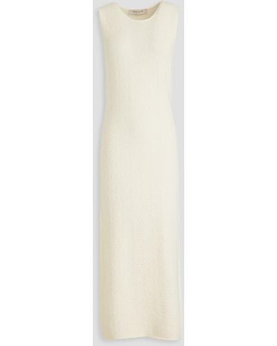 Giuliva Heritage Eva Cotton Midi Dress - White