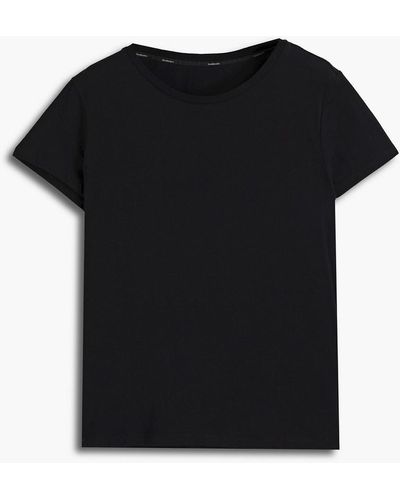 Zimmermann Cotton-jersey T-shirt - Black