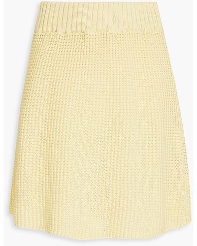 Rodebjer Prisca Cotton Mini Skirt - Yellow