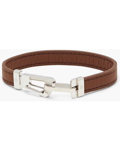 Montblanc Leather Bracelet - Brown