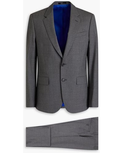 Paul Smith Slim-fit Wool-blend Suit - Blue