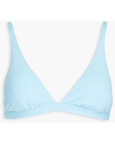 Seafolly Longline triangel-bikini-oberteil - Blau