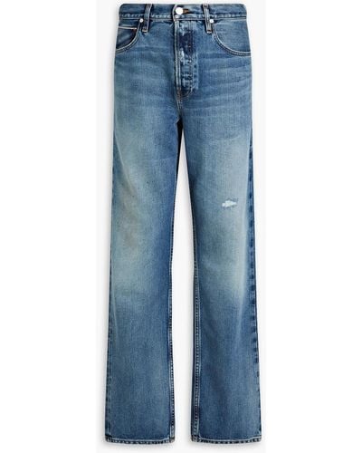 FRAME Distressed Denim Jeans - Blue