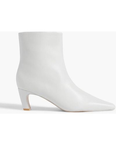 Jonathan Simkhai Jovi Leather Ankle Boots - White