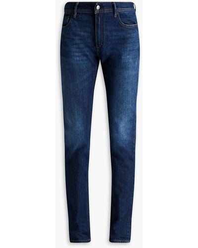 Acne Studios Jeans mit schmalem bein aus ausgewaschenem denim - Blau