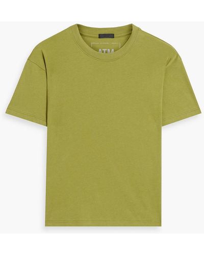 ATM Cotton-jersey T-shirt - Multicolour