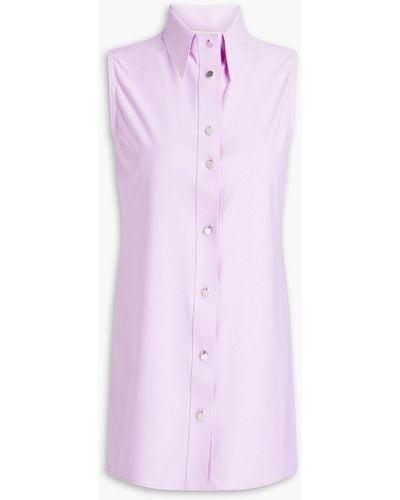 1017 ALYX 9SM Rea Stretch Mini Shirt Dress - Purple