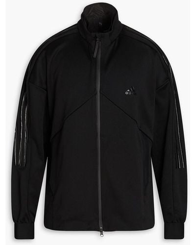 adidas Originals Printed Jersey Track Jacket - Black