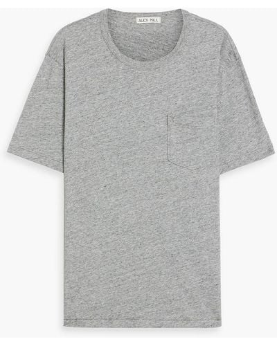 Alex Mill Standard Slub Cotton-jersey T-shirt - Grey