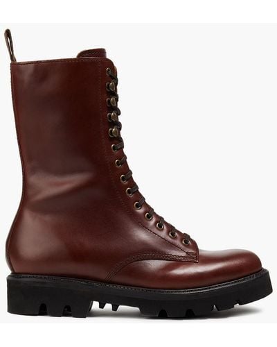 Grenson Sullivan Leather Boots - Brown