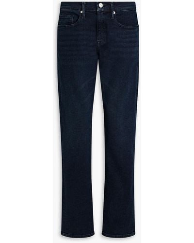 FRAME L'homme jeans mit schmalem bein aus denim - Blau