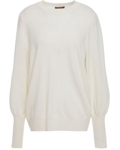 N.Peal Cashmere Cashmere Sweater - White