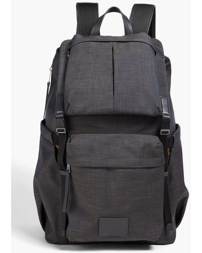Paul Smith Twill Backpack - Black