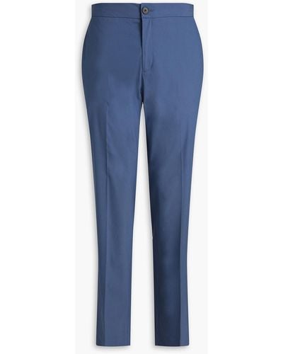 Sandro Wool-blend Suit Trousers - Blue