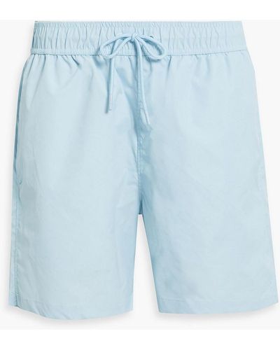 Onia Volley Short-length Swim Shorts - Blue
