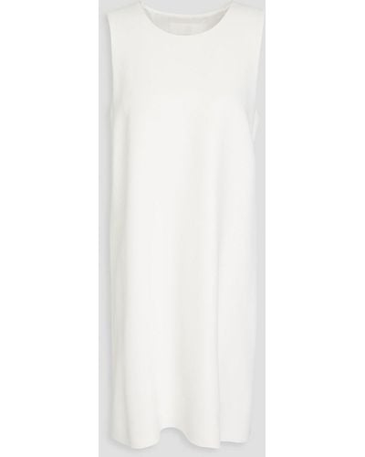 Jil Sander Crepe Mini Dress - White
