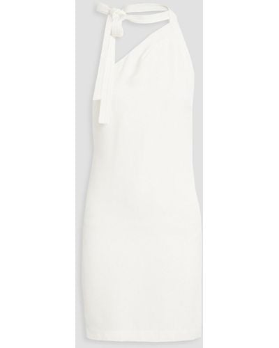 3.1 Phillip Lim One-shoulder Crepe Mini Dress - White