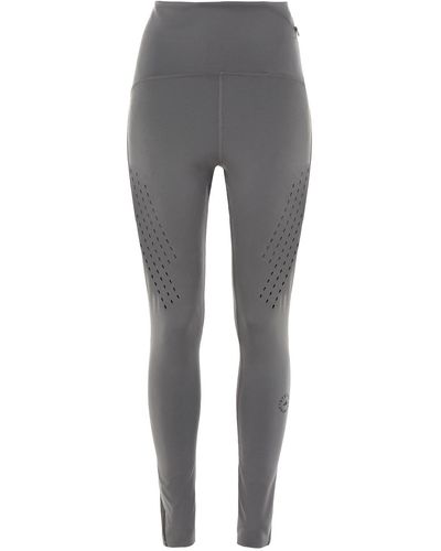 adidas By Stella McCartney Truepurpose Perforated Stretch leggings - Gray