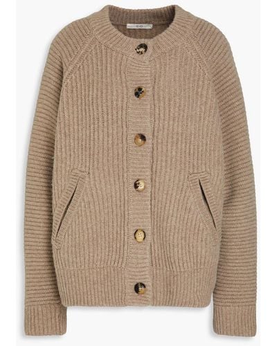 Co. Ribbed Wool And Cashmere-blend Jumper - Natural