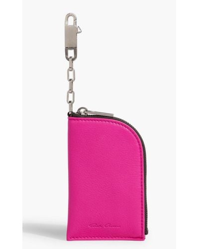 Rick Owens Leather Wallet - Pink