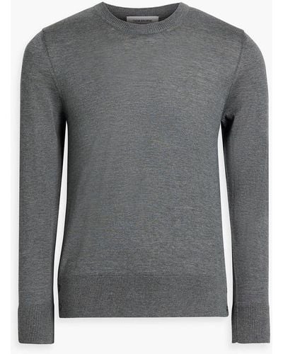 Thom Browne Striped Wool Sweater - Black