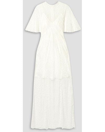 Les Rêveries Lace Gown - White