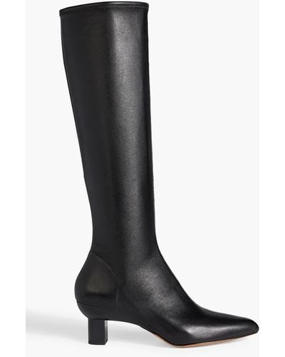 3.1 Phillip Lim Verona Leather Knee Boots - Black