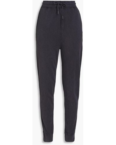 Ba&sh Rarry French Cotton-terry Track Trousers - Grey