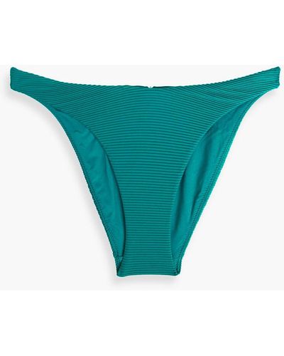 Seafolly Ribbed Low-rise Bikini Briefs - Blue