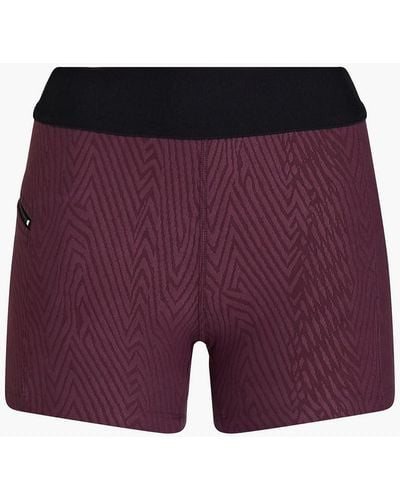 Koral Emblem Stretch-jacquard Shorts - Multicolour