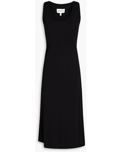Halston Aylin Jersey Midi Dress - Black