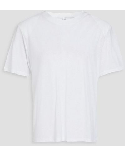 IRO Hesa Cotton-jersey T-shirt - White